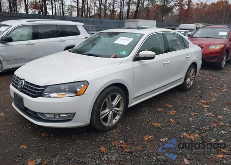 2014 Volkswagen Passat 3.6L V6 Sel Premium из США, поврежденный, VIN 1VWCM7A36EC034451